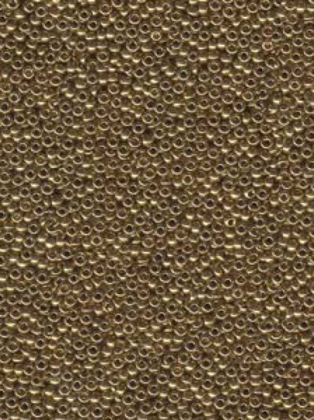 14-Miyuki Round Rocailles 15_0 (Seed Beads)_0457LMetallic Lt.Bronze
