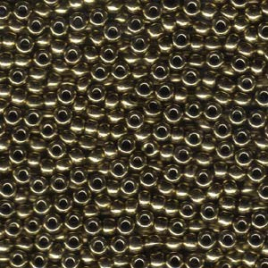 24-Miyuki Round Rocailles 8_0 (Seed Beads)_0457_Metallic Dk Bronze