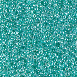 45-Miyuki Round Rocailles 11_0 (Seed Beads)_0536_Turquoise Ceylon